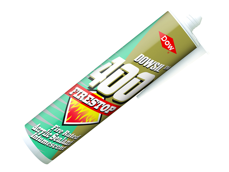 DOW2938863 - Firestop 400 Acrylic Sealant White 380ml