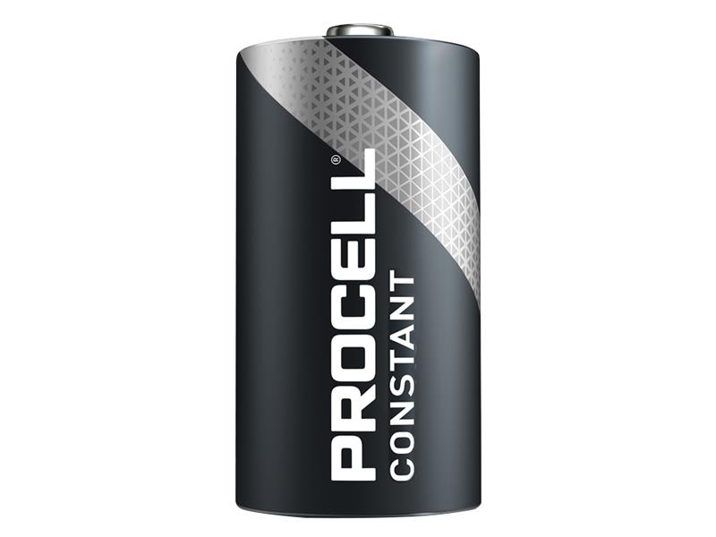D Cell PROCELL Alkaline Constant Power Industrial Batteries Pk10