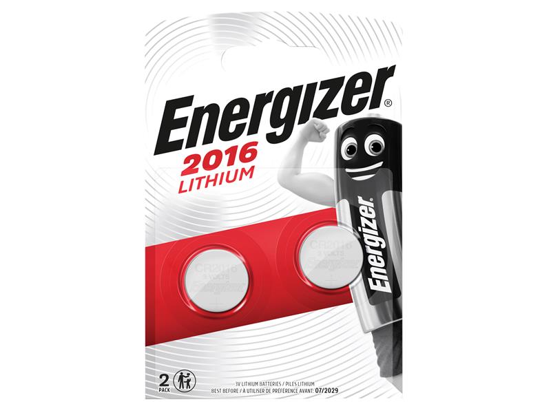 ENG2016B2 - CR2016 Coin Lithium Battery (Pack 2)