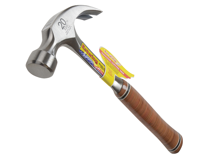 ESTE20C - E20C Curved Claw Hammer - Leather Grip 560g (20oz)