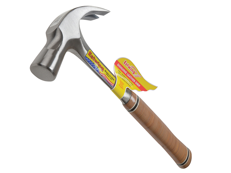 ESTE24C - E24C Curved Claw Hammer - Leather Grip 680g (24oz)