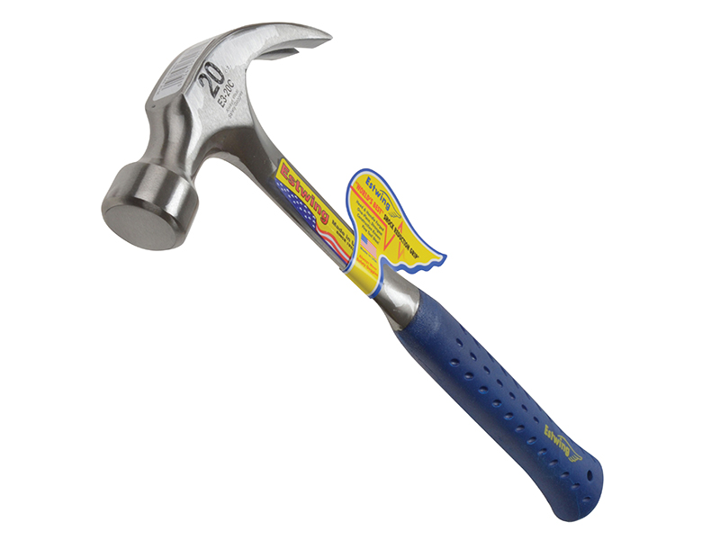 ESTE320C - E3/20C Curved Claw Hammer - Vinyl Grip 560g (20oz)