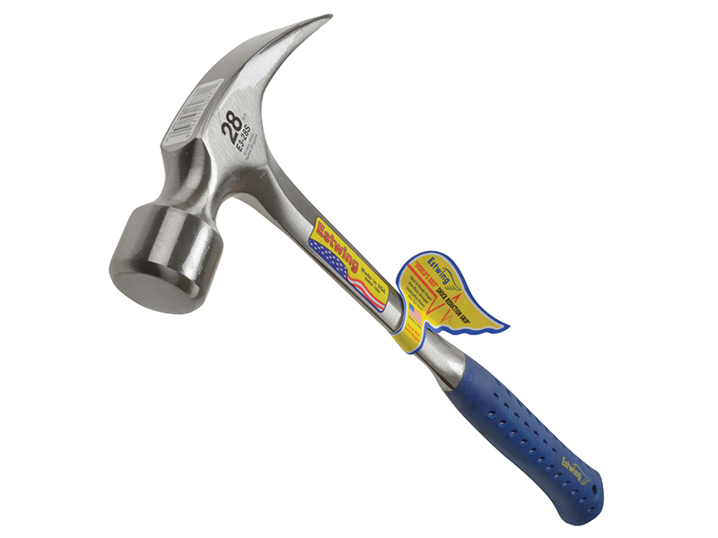 ESTE328S - E3/28S Straight Claw Framing Hammer - Vinyl Grip 784g (28oz)