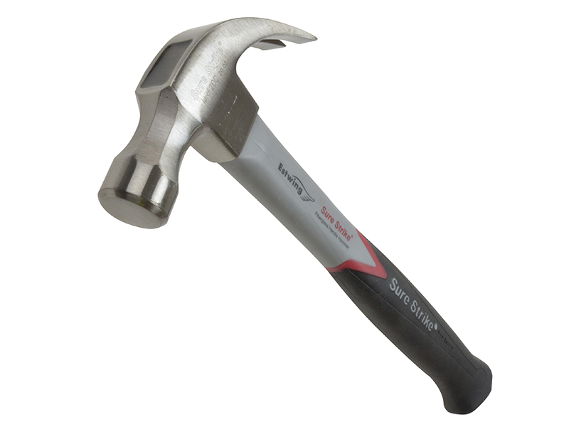 ESTEMRF20C - EMRF20C Surestrike Curved Claw Hammer Fibreglass Shaft 560g (20oz)