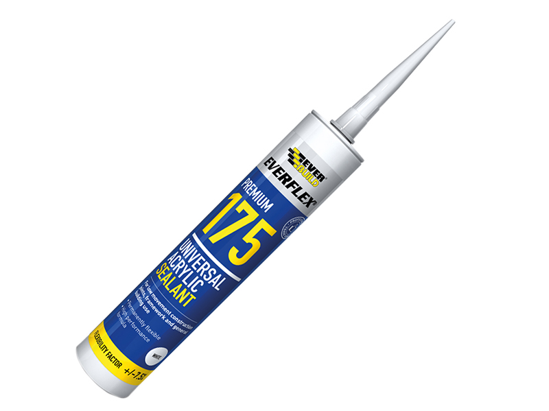 175 Universal Acrylic Sealant White 300ml
