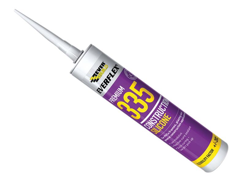 335 Construction Silicone White 295ml