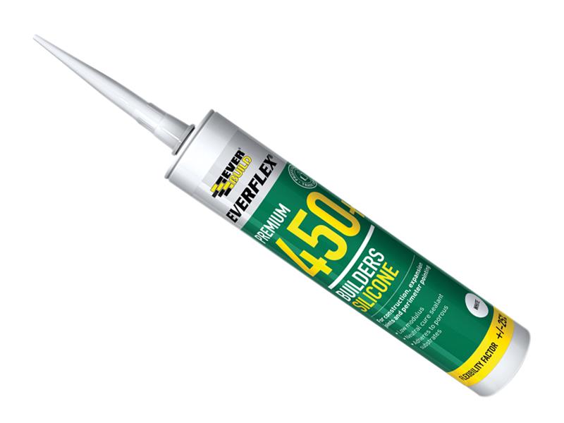 450 Builders Silicone Sealant Black 300ml