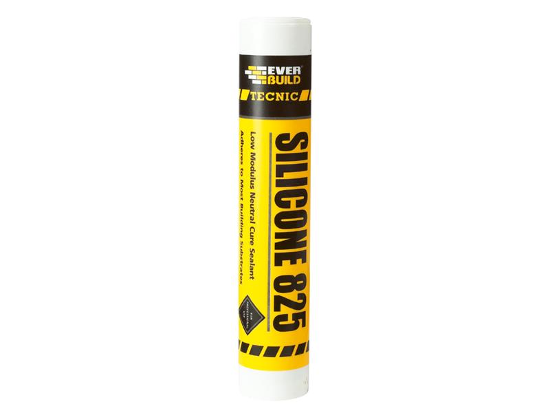 Tecnic Silicone 825 Sealant Mid Grey 380ml