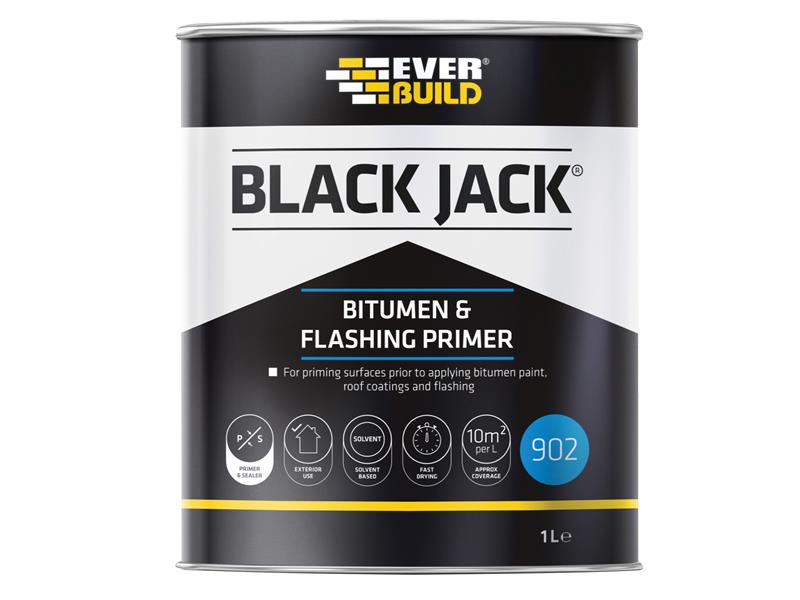 Black Jack 902 Bitumen & Flashing Primer 1 litre