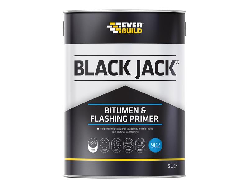 Black Jack 902 Bitumen & Flashing Primer 5 litre