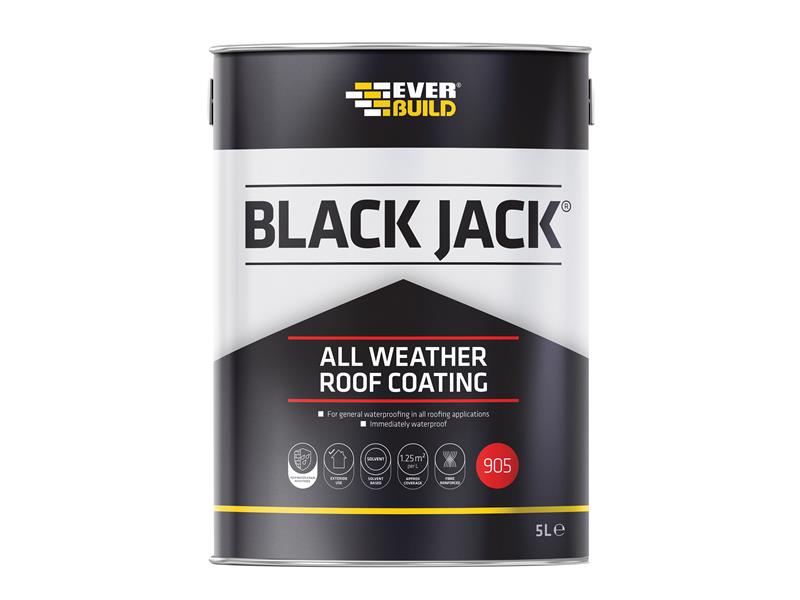 Black Jack 905 All Weather Roof Coating 5 litre