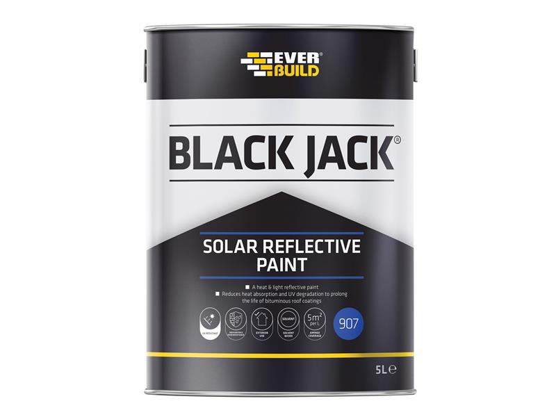 Black Jack 907 Solar Reflective Paint 5 litre
