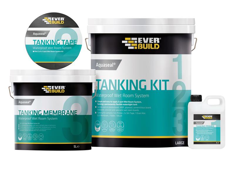 Aquaseal Wet Room System Kit 7.5m