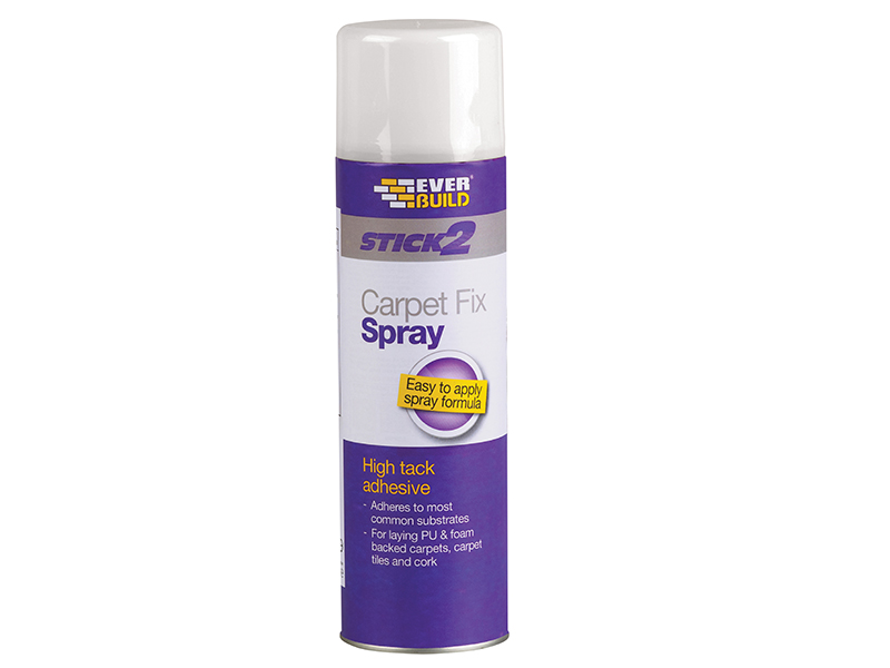 EVBCSPRAY5 - Carpet Fix Spray Adhesive Aerosol 500ml HG7