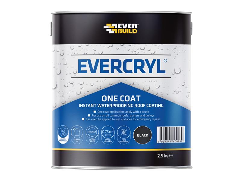 EVERCRYL One Coat Black 2.5kg