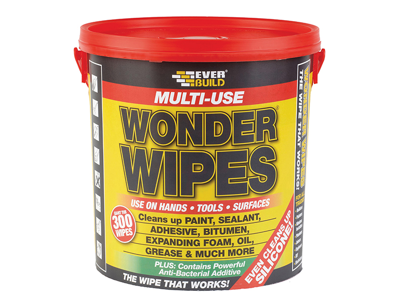 EVBGIANTWIPE - Giant Wonder Wipes (Tub 300)