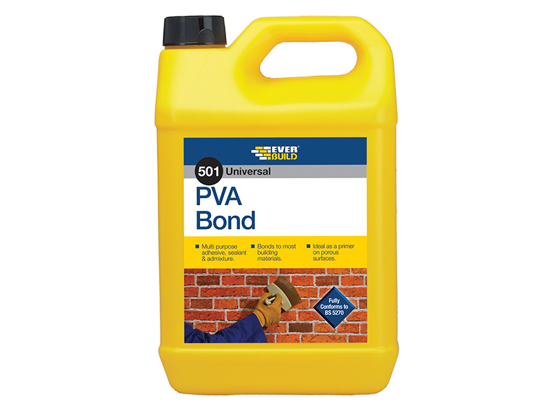 EVBPVA5L - Universal PVA Bond 501 5 litre