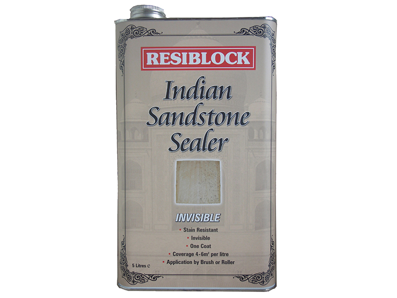 EVBRBINDINV5 - Resiblock Indian Sandstone Sealers Invisible 5 litre