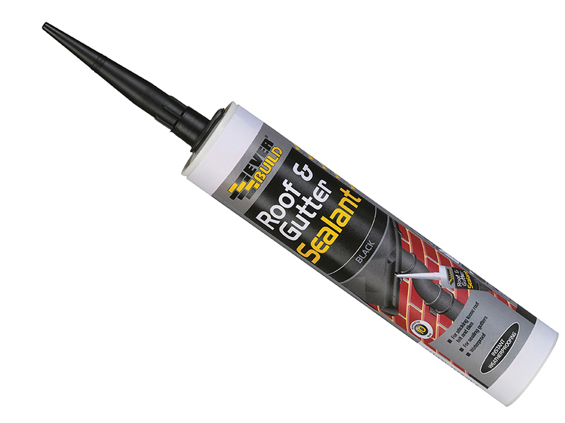 EVBROOFBL - Roof & Gutter Sealant Black 295ml