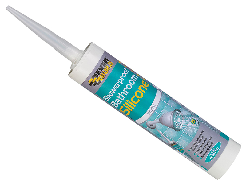 EVBSHOWWE - Showerproof Bathroom Silicone White 280ml
