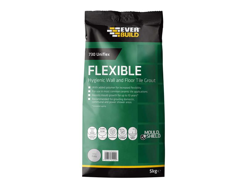 Universal Flexible Grout Grey 5kg