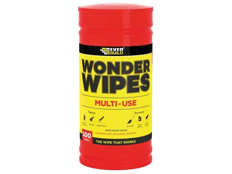 EVBWIPE80 - Wonder Wipes Trade (Tub 100)