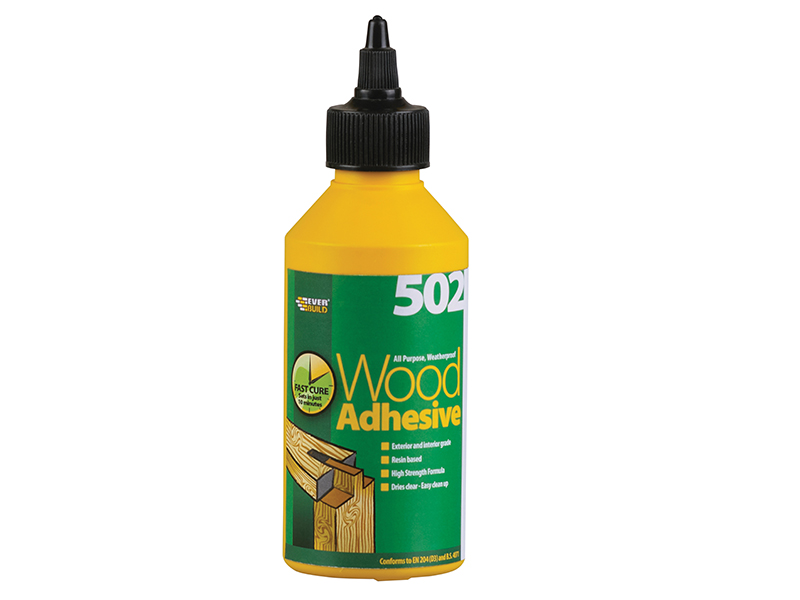 EVBWOOD1 - 502 All Purpose Weatherproof Wood Adhesive 1 litre