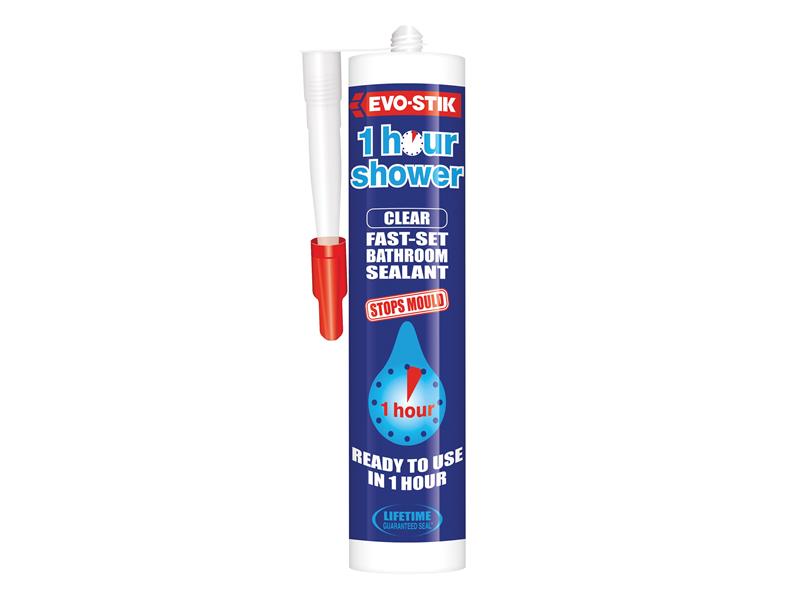 EVO1HSCLEAR - 1 Hour Shower Sealant Clear 310ml