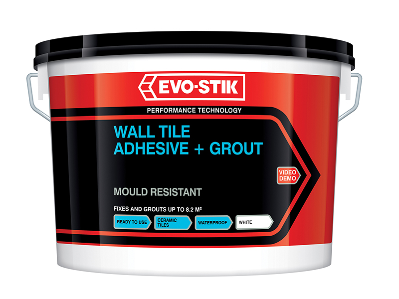 EVO416536 - Mould Resistant Wall Tile Adhesive & Grout 5 litre