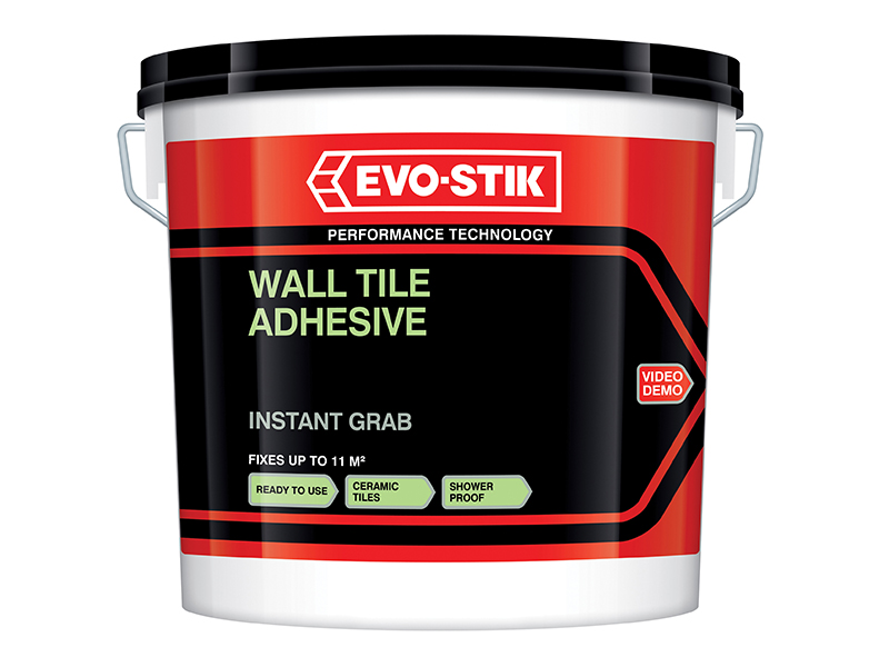 EVO416628 - Instant Grab Wall Tile Adhesive 2.5 litre