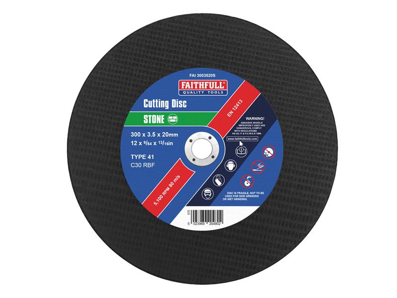 FAI3003520S - Stone Cut Off Disc 300 x 3.5 x 20mm