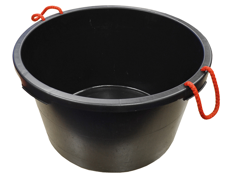 FAI65LBUCKET - Builder's Bucket 65 litre (14 Gall) - Black