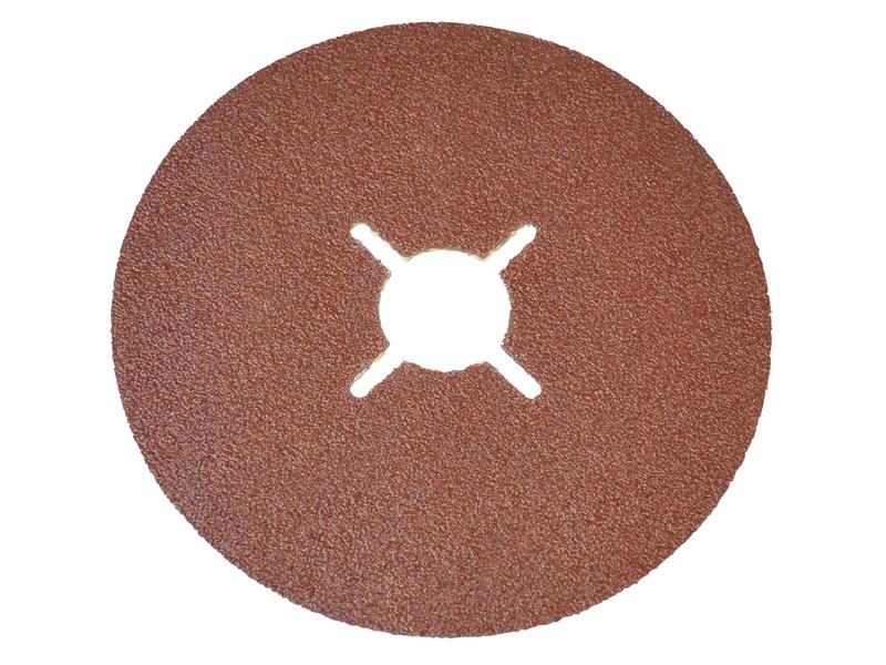 Fibre Backed Sanding Discs 178 x 22mm 40G (Pack 25)