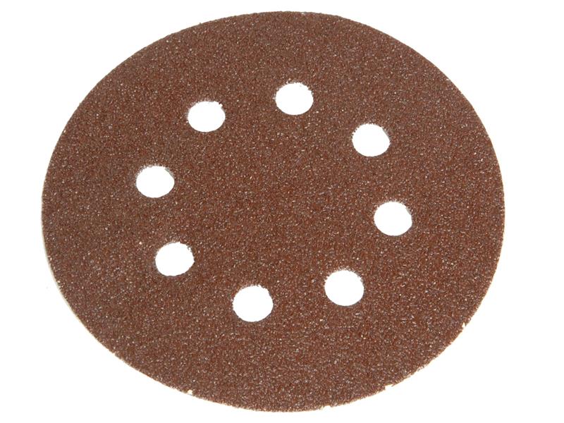 FAIADHL125VF - Hook & Loop Sanding Disc DID3 Holed 125mm Very Fine (Pack 5)