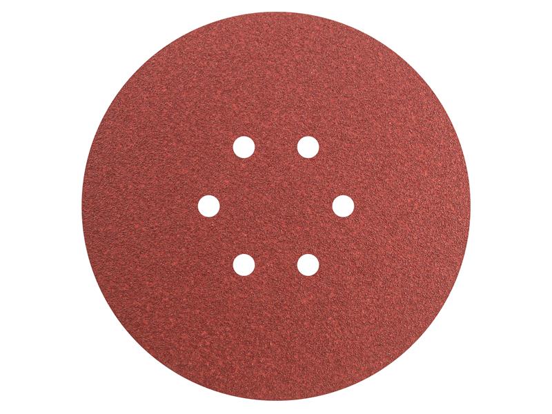 FAIADHL150M - Hook & Loop Sanding Disc DID2 Holed 150mm x 80G (Pack 5)