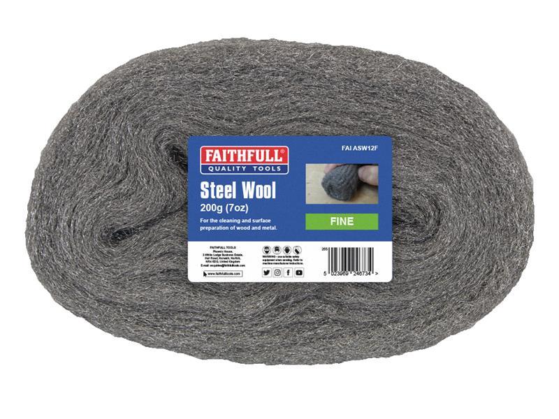 FAIASW12F - Steel Wool Fine 200g