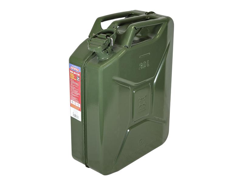 FAIAUJERRY20 - Green Jerry Can - Metal 20 litre