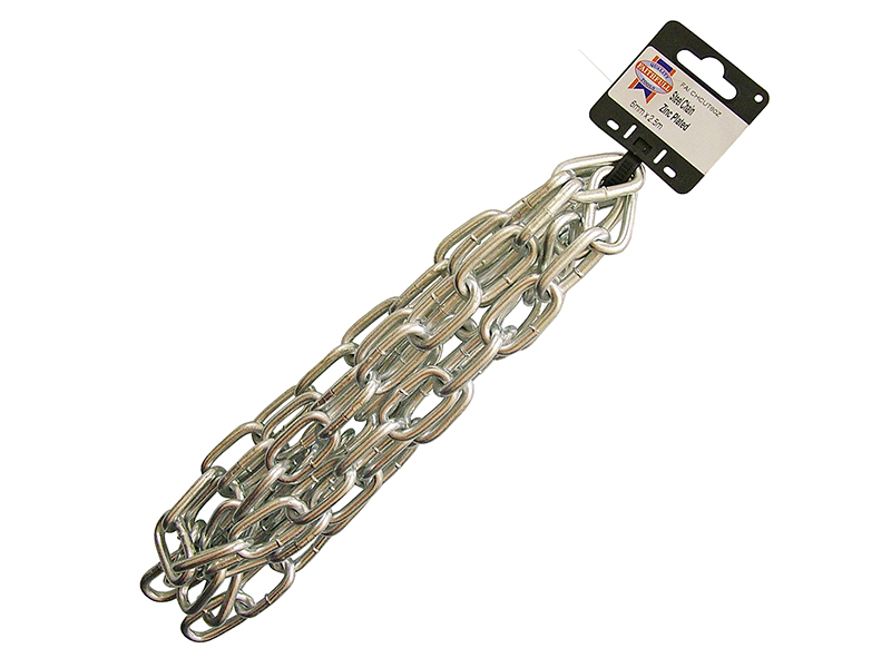 FAICHCUT60Z - Zinc Plated Chain 6mm x 2.5m - Max. Load 250kg