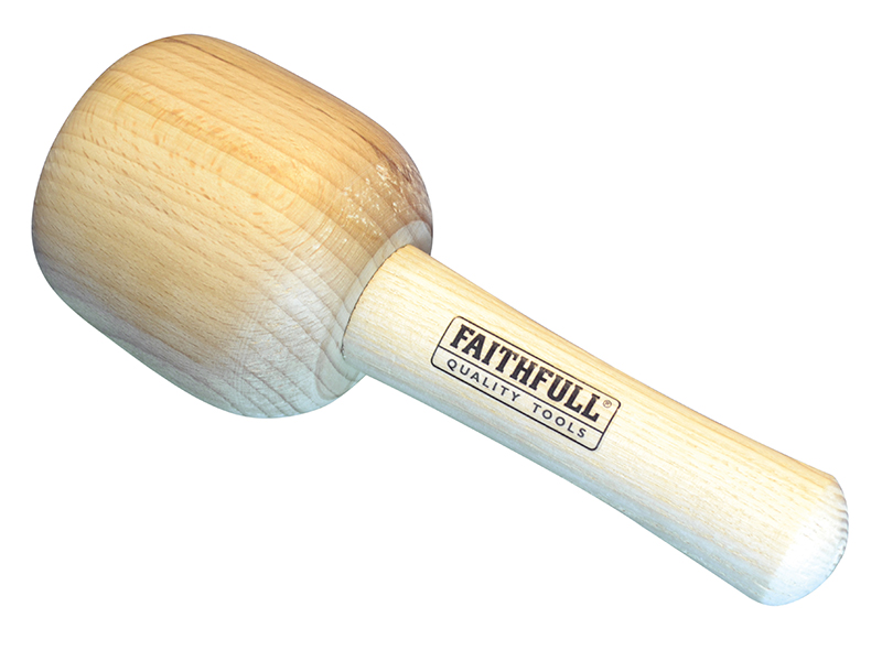 FAICM90HD - Heavy-Duty Carver's Mallet Beech 90mm