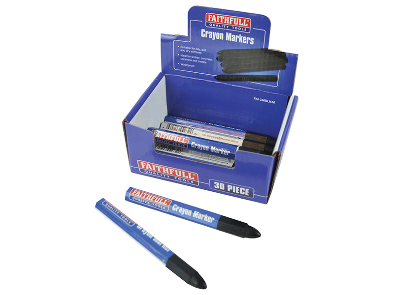 FAICMBLK30 - Crayon Marker Black (CDU 30)