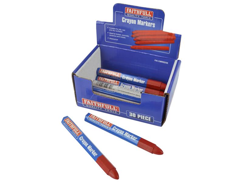 FAICMRED30 - Crayon Marker Red (CDU 30)