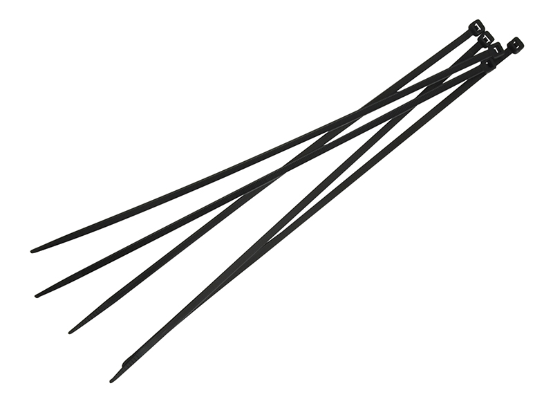 FAICT300B - Cable Ties Black 4.8 x 300mm (Pack 100)