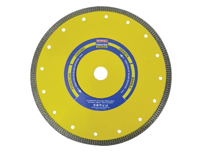 FAIDB230CRP - Porcelain Diamond Blade 230 x 22.23mm