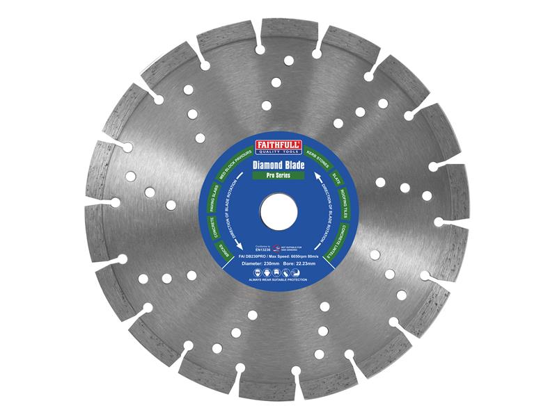 FAIDB230PRO - Professional Diamond Blade 230 x 22mm