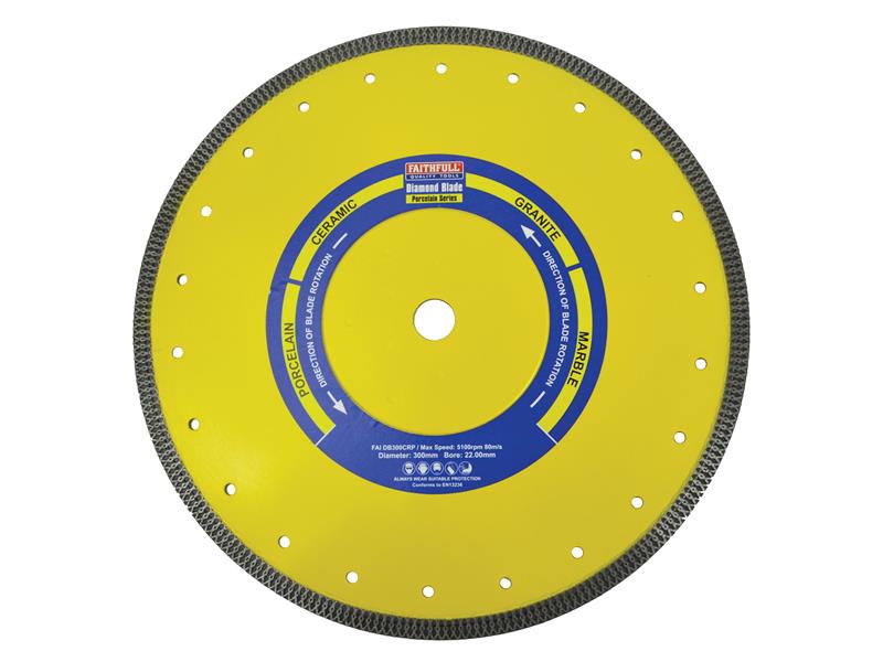 FAIDB300CRP - Porcelain Diamond Blade 300 x 20mm