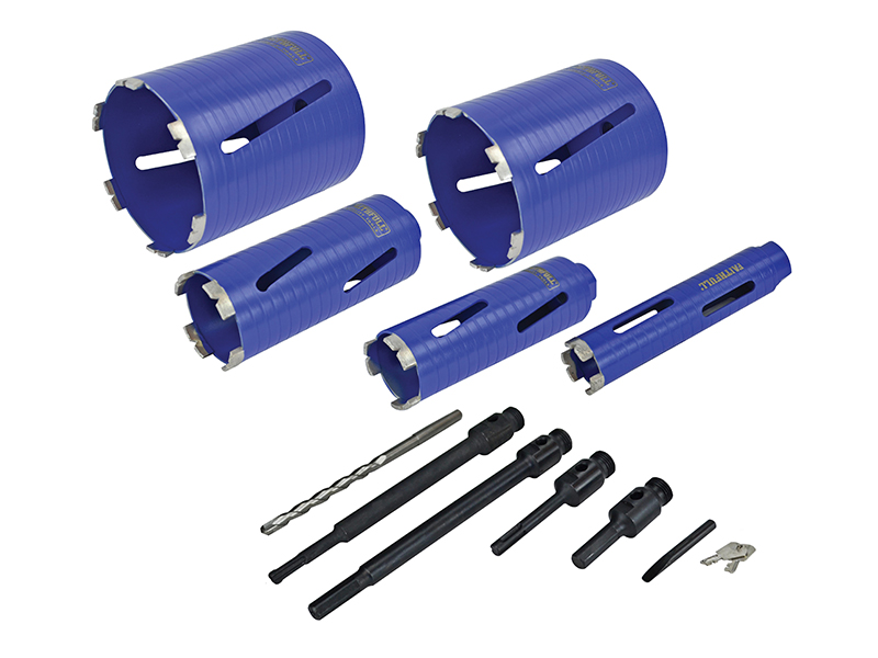 FAIDCKIT11 - Diamond Core Drill Kit & Case Set of 11