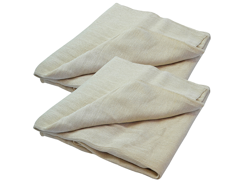 FAIDSCT129TP - Cotton Twill Dust Sheet (Twin Pack) 3.6 x 2.7m