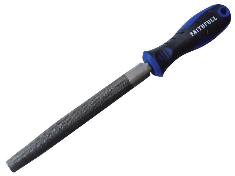 FAIFIHRSC6 - Handled Half-Round Second Cut Engineers File 150mm (6in)