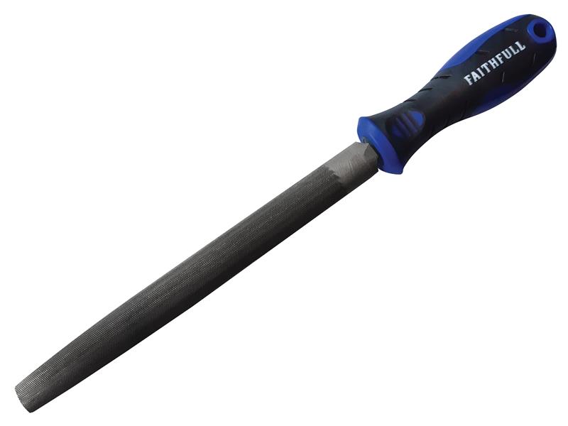 FAIFIHRSC8 - Handled Half-Round Second Cut Engineers File 200mm (8in)