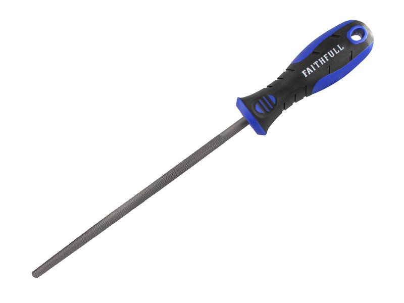 FAIFIRSC8 - Handled Round Second Cut Engineers File 200mm (8in)